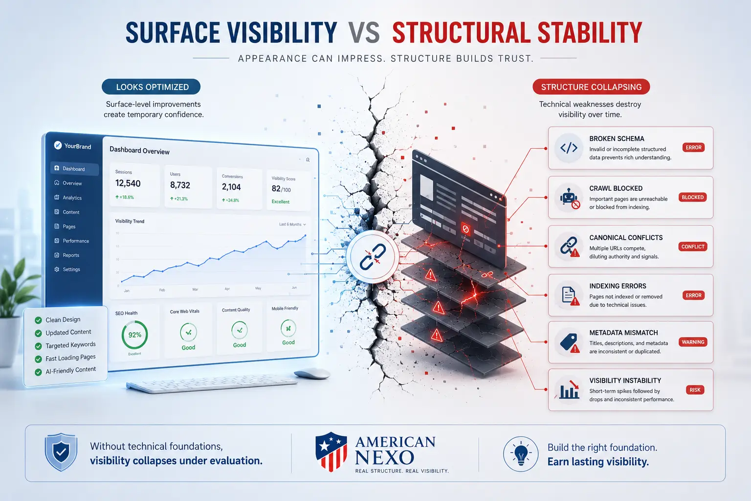 SEO and GEO technical structure