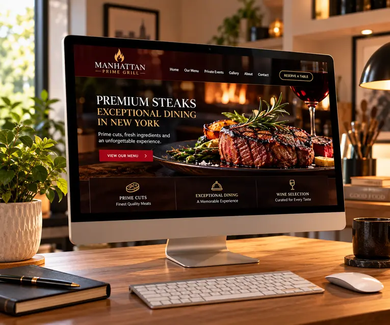 Manhattan Prime Grill website