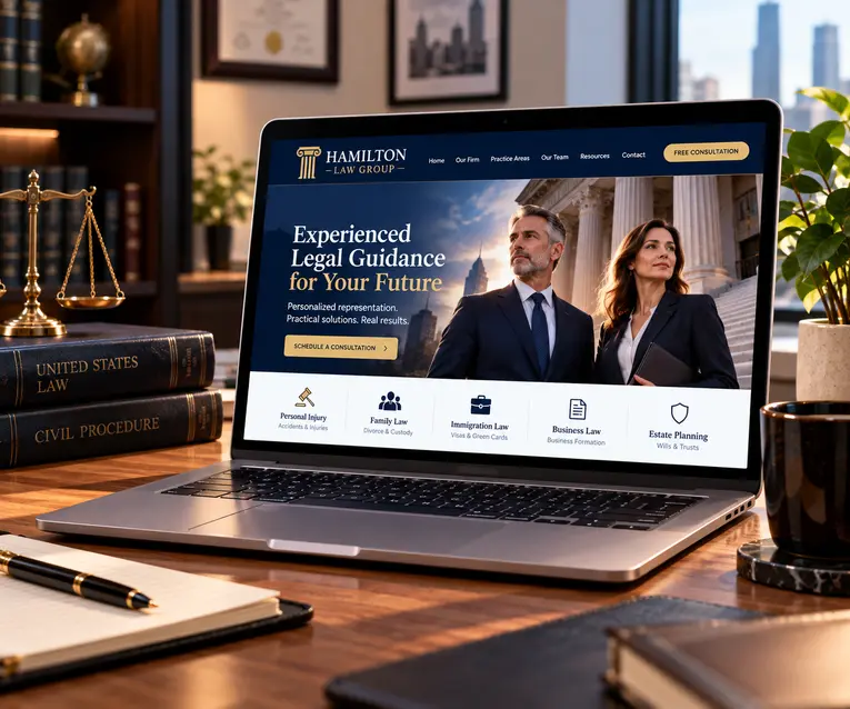 Hamilton Law Group website