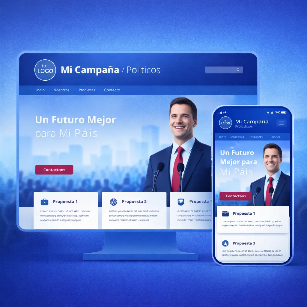 Ejemplo sitio web para restaurante